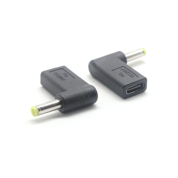 PD USB-C Female to DC Jack Converter – 19V / 19.5V / 20V Adapter for Laptop Charging via PD Charger