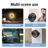 Magnetic Rechargeable 6-Inch USB Electric Air Cooling Fan – 12000mAh Power Bank, Portable for Desk, Car, Dormitory & Outdoor Use